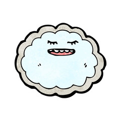 cloud with silver lining cartoon
