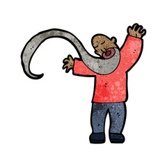 cartoon man with long beard