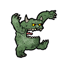 cartoon monster