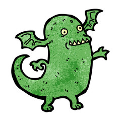 funny cartoon monster