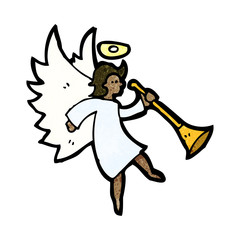cartoon angel
