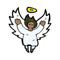 cartoon angel