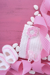 Its a Girl Baby Shower or Nursery background