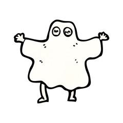 cartoon halloween ghost costume