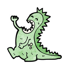 cartoon dinosaur