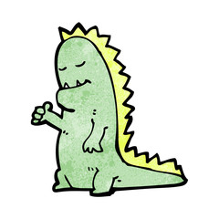 cartoon dinosaur