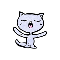 Fototapeta premium cartoon cat