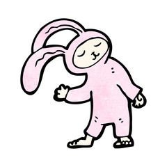 cartoon rabbit costume