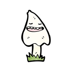 mushroom cartoon character