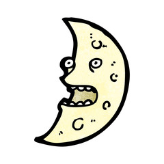 cartoon moon