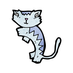 Obraz premium cartoon cat