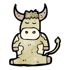 cartoon cow