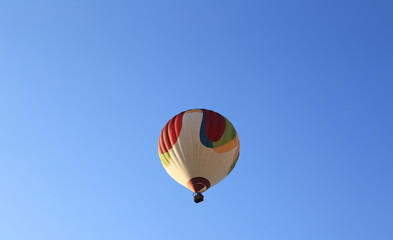 Fototapeta na wymiar vol en ballon