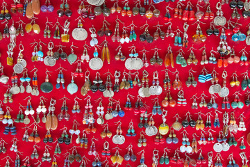 Fototapeta premium Souvenirs shop in Arab quarter .