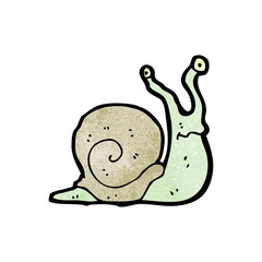 cartoon snail