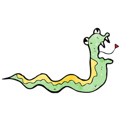 cartoon snake