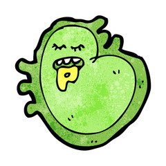 cartoon germ