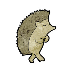 cute cartoon hedgehog