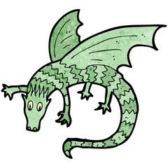 Fototapeta premium cartoon dragon