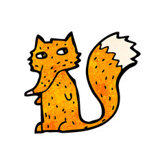 cartoon fox