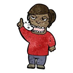 cartoon drunk man talking