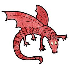 cartoon dragon