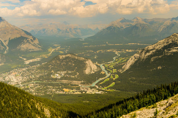 Beautiful mountains in Jasper, Canada
