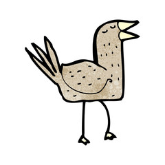 cartoon bird