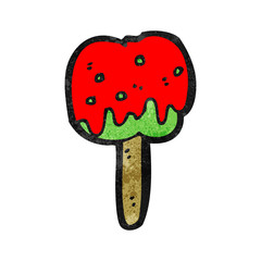 cartoon toffee apple