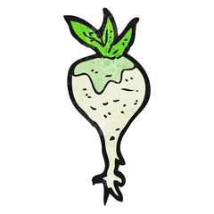 cartoon turnip