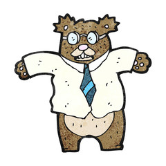 cartoon bear boss