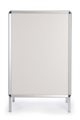 Reklameaufsteller zum Einsetzen von Bildern und Texten