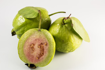 guava on paper background