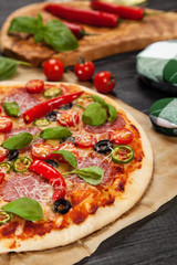 Delicious home made pizza