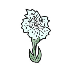 Retro cartoon with texture. Isolated on White.