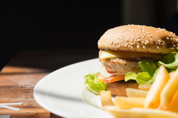 Crispy Chicken Burger