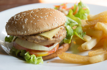 Crispy Chicken Burger