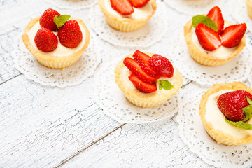 Homemade Strawberry cake