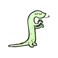 cartoon lizard