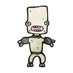 cartoon robot