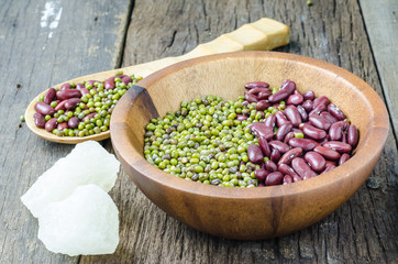 Red and green bean