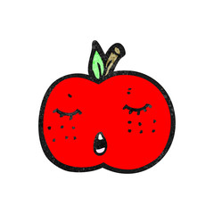 cartoon apple