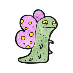 funny butterfly caterpillar cartoon