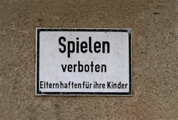Schild 