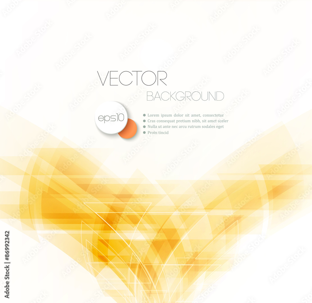 Poster abstract geometric background design