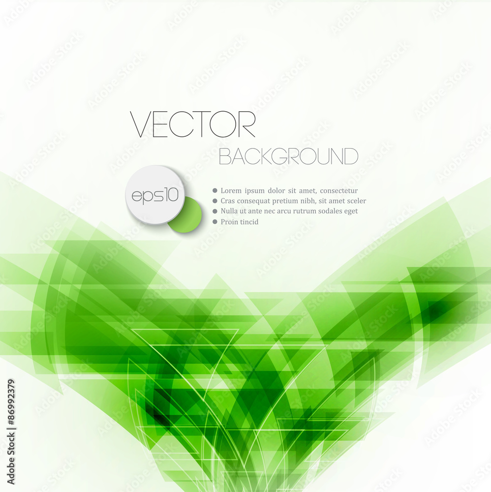 Poster abstract geometric background design