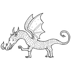 dragon drawing