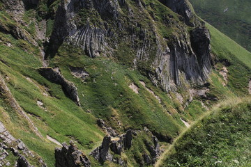 orgues basaltiques du Sancy, Auvergne