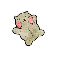 cartoon little teddy bear