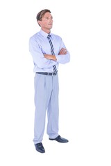  Standing businessman 